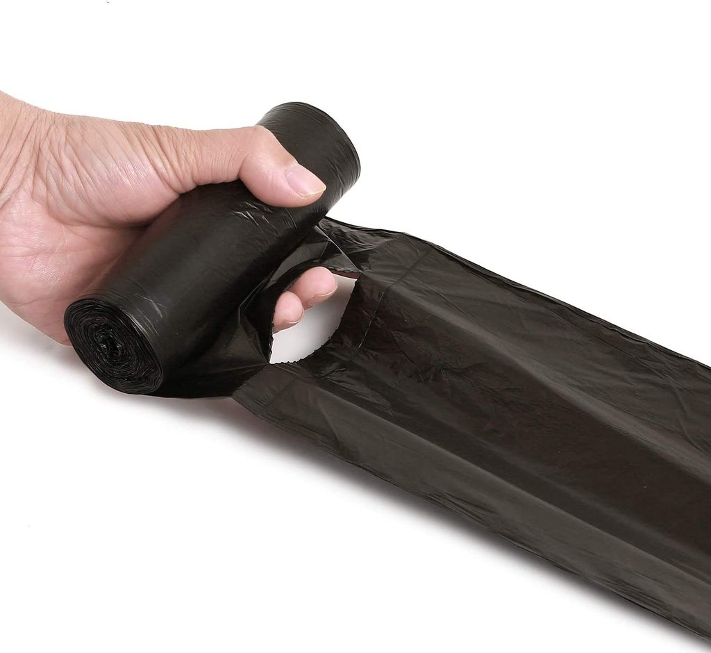 Black garbage bag (24 x 32 inches) for everyday use. Black garbage bag (24 x 32 inches) for everyday use.